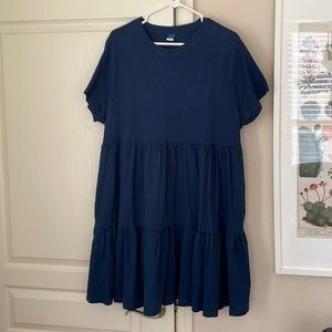 Old Navy Tiered Mini Swing Dress